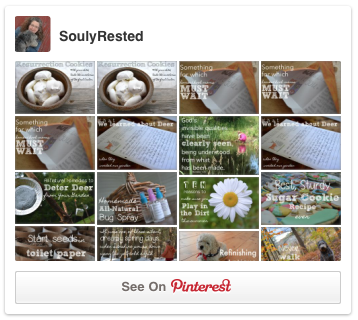 Follow SoulyRested on Pinterest!
