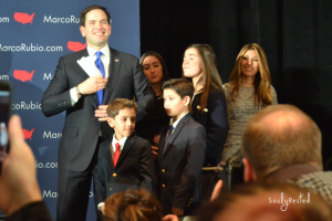 Marco Rubio and his family