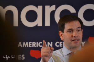 When I met Marco Rubio at a town hall meeting